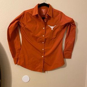 University of Texas Antigua women’s Texas Longhorn blouse size M